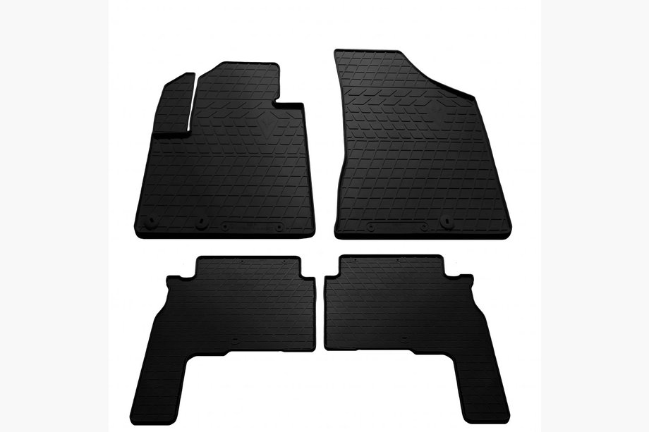 Hyundai Santa Fe 2 2006-2012 Tappetini in gomma 2010-2012 (4 pz, Stingray Premium) Image