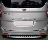 Ford Courier 2014-2023 Modanatura cromata sopra la targa (acciaio inox) foto 3