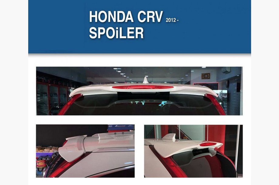 Honda CRV 2012-2016 Spoiler Niken (primer per verniciatura) Image