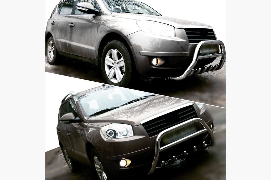 Geely Emgrand X7 2011- Parabullbar WT003 (Acciaio Inox) Image
