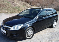 Opel Astra H 2004-2013 Deflettori Finestrini WG (4 pz, HIC) foto 9