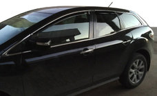 Mazda CX-7 2006-2012 Deflettori Finestrini (4 pz, HIC) foto 2