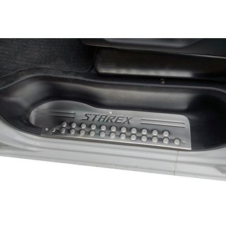 Battitacco OmsaLine (3 pz, acciaio inox) Hyundai H200, H1, Starex 1998-2007 foto 1