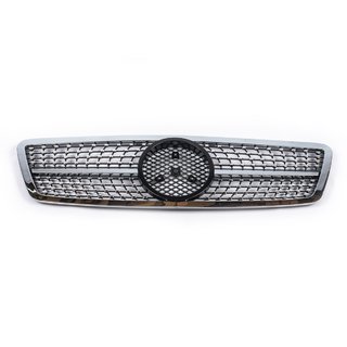 Griglia Anteriore Diamond Silver Mercedes C-class W203 2000-2007 foto 2