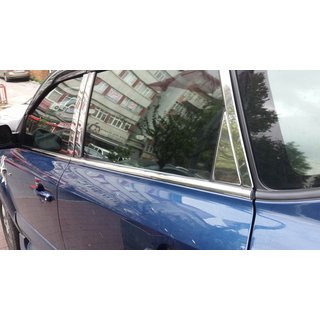 Cornici Finestrini Acciaio Inox (4 pz) Hyundai Tucson JM 2004- foto 4