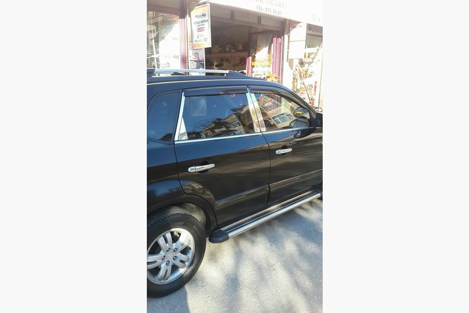 Hyundai Tucson JM 2004- Deflettori Finestrini (4 pz, Perflex Sport) Foto 4