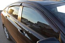Hyundai Accent 2011-2017 Deflettori Finestrini (Sedan, 4 pz, Cobra) foto 1