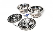 Volkswagen Crafter 2006-2016 Copricerchi in acciaio inox Exclusive V1 (2 pezzi, 4 pz) foto 1