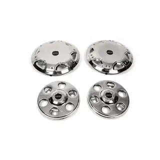 Copricerchi in acciaio inox OEM (2 anelli) Volkswagen LT 1995-2006 foto 1