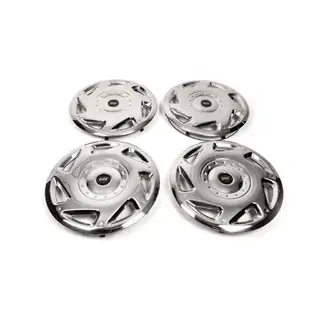 Copricerchi in acciaio inox (4 pz) foto 1