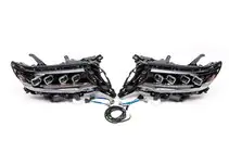 Toyota Land Cruiser Prado 150 2009-2023 Fari anteriori Lexus-Design 4-LED V1 (2017+, 2 pz) foto 4
