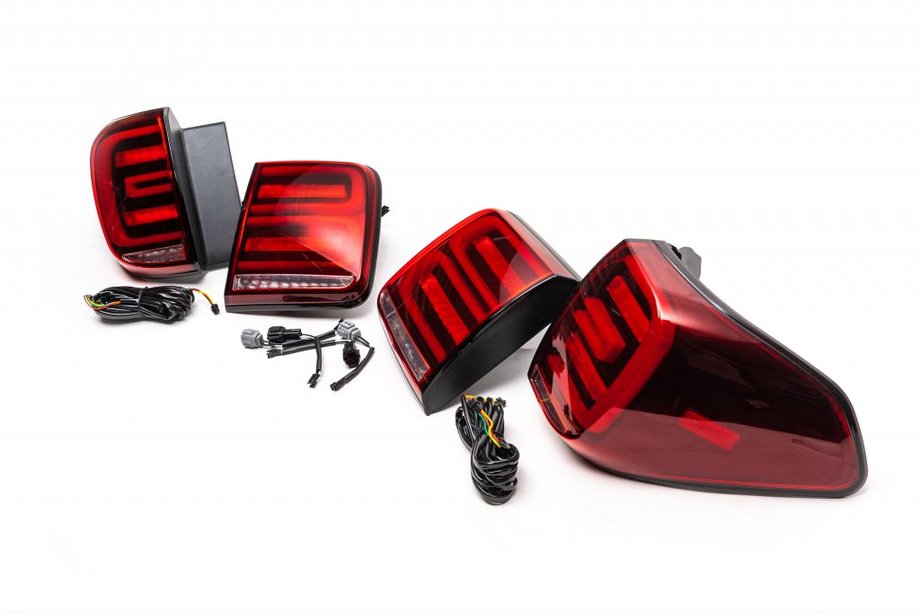 Nissan Armada 2016-2024 Fanali Posteriori LED (RED-Sequential) Image