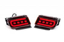 Toyota Land Cruiser Prado 150 2009-2023 Fanali posteriori LED V1 (2 pz, 2017+) foto 1