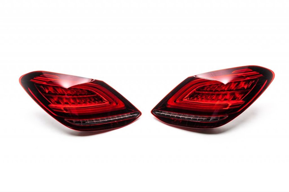 Mercedes C-class W205 2014-2021 Fanali posteriori Restyling (2 pz) Foto 1