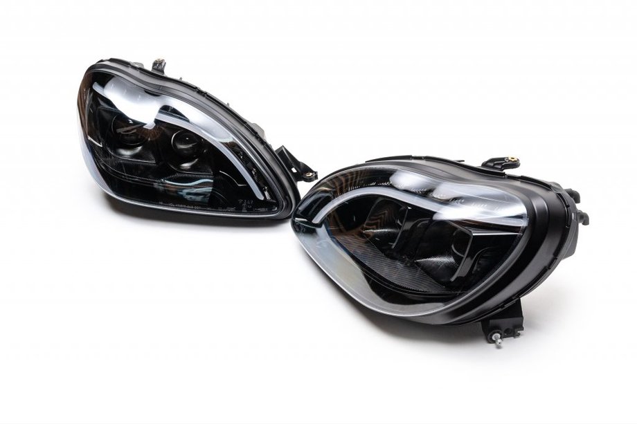 Mercedes S-class W220 1998-2005 Fari anteriori con luci diurne a LED (2 pz) Image