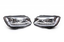 Volkswagen T6 2015-2024 Fari anteriori con luci diurne a LED 2015-2019 (Argento, 2 pz) foto 1