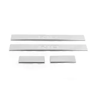 Battitacco OmsaLine acciaio inox 4 pezzi