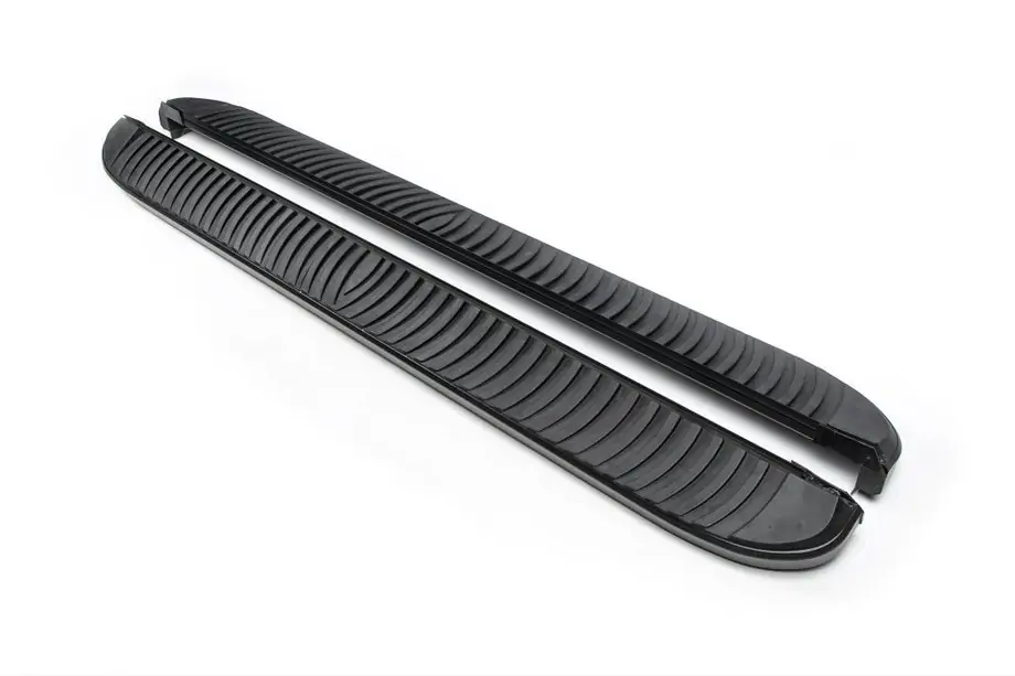 Renault Kangoo 2008–2020 Pedane Laterali Tayga Black (2 pz, Alluminio) Image