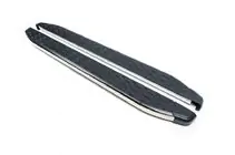 Ford Explorer 2011-2019 Pedane Laterali BlackLine (2 pz, Alluminio) foto 3