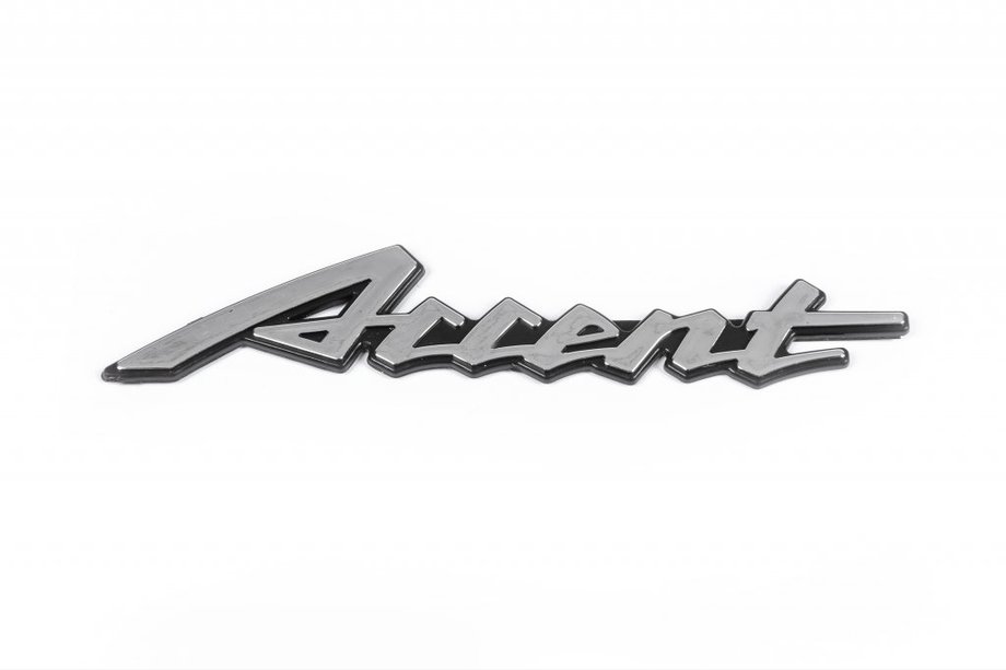 Hyundai Accent 2000-2006 Scritta Accent 16cm (Turchia) Image