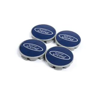 Copri mozzo ruota 69/64mm blu (4 pz) foto 1