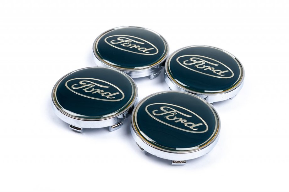 Ford Copri mozzo ruota 61/56mm blu (4 pz) Image