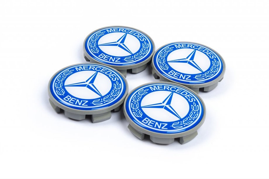 Mercedes GL class X164 2006-2012 Copri mozzo per cerchi in titanio 65 mm (4 pz) Image