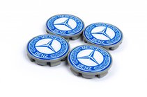 Mercedes GL class X164 2006-2012 Copri mozzo per cerchi in titanio 65 mm (4 pz) foto 1