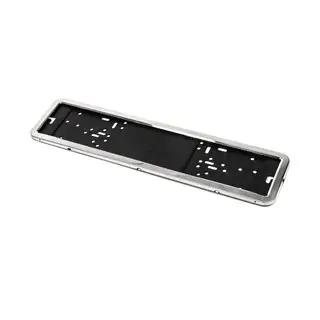 Cornice Targa Cromo (1 pz, Acciaio Inox) foto 1