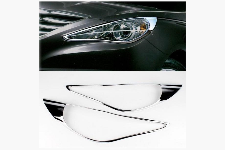 Hyundai Sonata YF 2010-2014 Coperture fari (2 pz, Plastica) Image