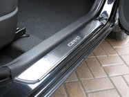 Kia Ceed 2007-2012 Coperture Battitacco Nataniko (4 pz, Acciaio Inox) foto 1