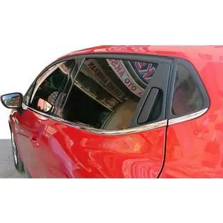 Cornici finestrini acciaio inox 8pz HB foto 1