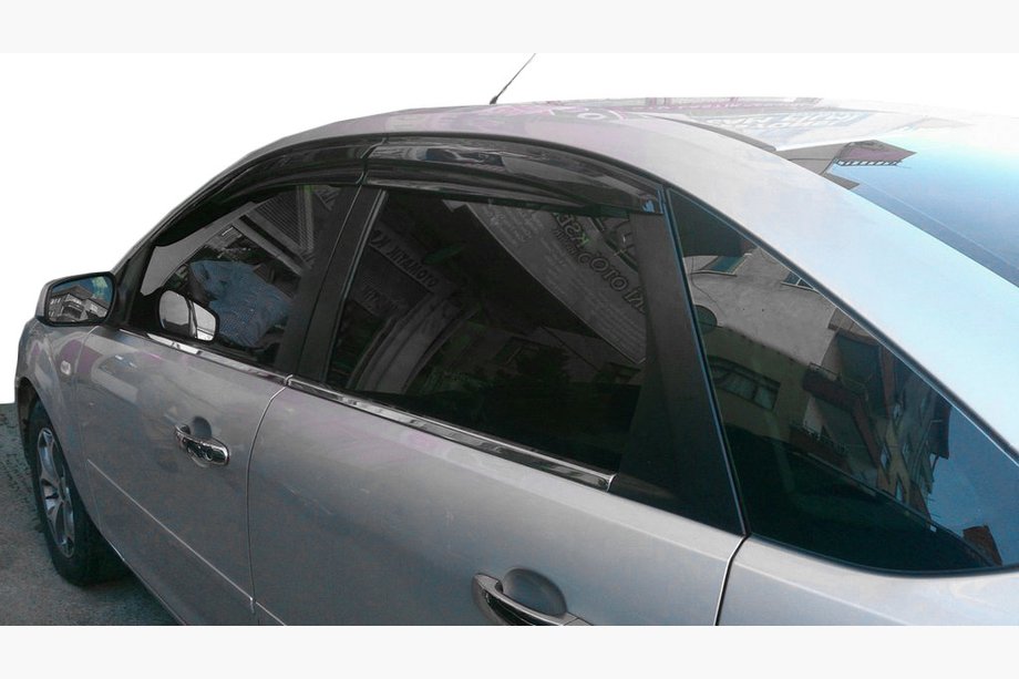 Ford Focus II 2008-2011 Deflettori Finestrini SD/HB (4 pz, Perflex Sport) Image