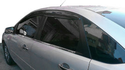 Ford Focus II 2008-2011 Deflettori Finestrini SD/HB (4 pz, Perflex Sport) foto 1