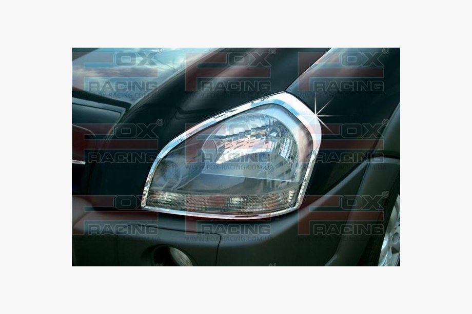 Hyundai Tucson JM 2004- Coperture fari (2 pz, Plastica) Foto 1