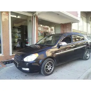 Coperture Maniglie Cromate (4 pz) Hyundai Accent 2006-2010 foto 4