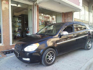 Hyundai Accent 2006-2010 Coperture Maniglie Cromate (4 pz) OmsaLine - Acciaio Inox Italiano foto 4