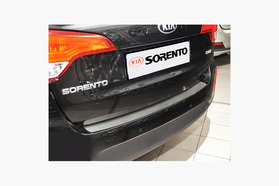 Kia Sorento II XM 2009-2014 Protezione paraurti posteriore Nataniko (acciaio inox) 2010-2012 Image
