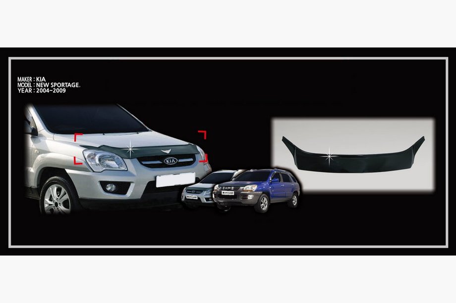 Kia Sportage 2004-2010 OFFERTA! Deflettore cofano (Corea) Image