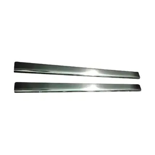Battitacco Carmos (2 pz, acciaio inox)