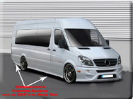 Mercedes Sprinter W906 2006–2018 Minigonne Laterali Sport (primer per verniciatura) foto 3