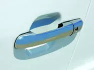 Volkswagen LT 1995-2006 Coperture Maniglie Porta Cromate (4 pz, Acciaio Inox) foto 8