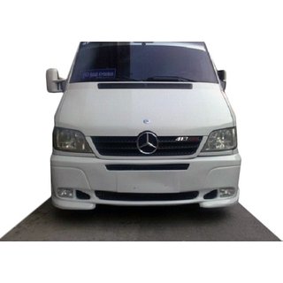 Modanatura paraurti anteriore per 2 fari (CDI, da verniciare) Mercedes Sprinter W901/902/903/904/905 1995–2006 foto 2