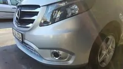 Mercedes Vito/V-class W447 2014- Coperture griglia 2014-2020 (5 pz, acciaio inox) foto 5