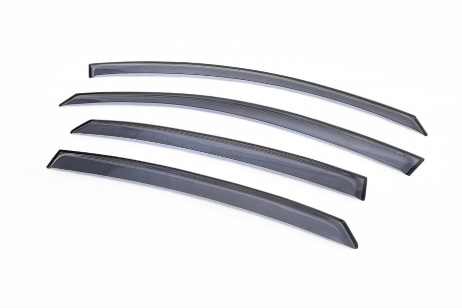 Audi A8 2002-2009 Deflettori Finestrini (4 pz, Niken) Image