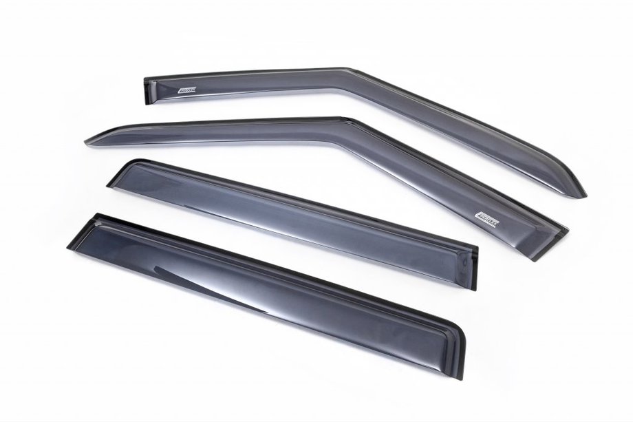 Land Rover Discovery III 2004–2009 Deflettori Finestrini (4 pz, Niken) Image