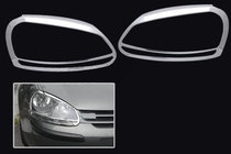 Volkswagen Golf 5 2003-2009 Coperture fari (2 pz, Plastica) foto 1