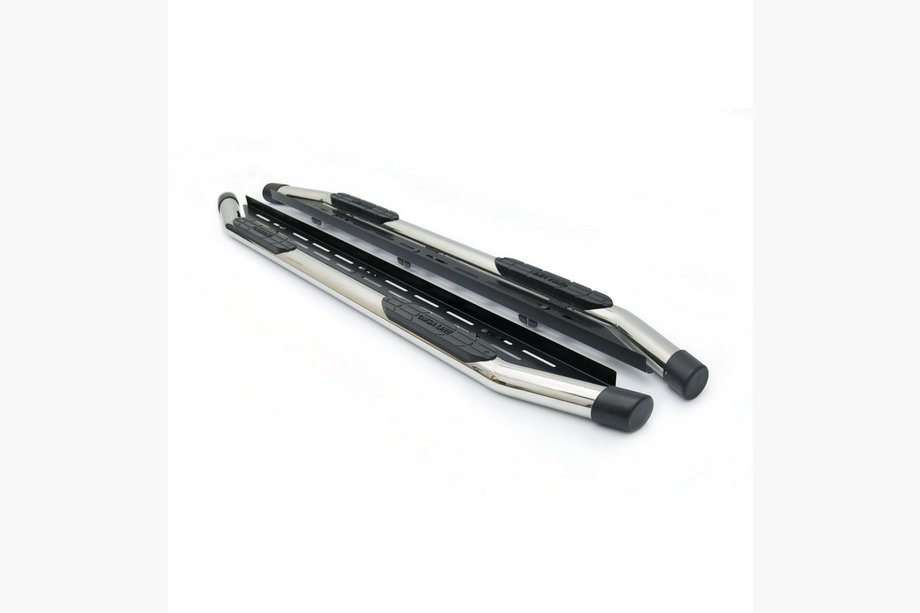 Mercedes X class 2017-2020 Pedane Laterali Amazon Inox (2 pz, Acciaio Inox) 76mm Image