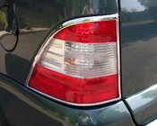 Mercedes ML W163 1997-2005 Coperture Cromate Fanali Posteriori (2 pz, plastica) foto 1