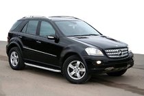 Mercedes ML W164 2005-2011 Pedane Laterali Fullmond (2 pz, Alluminio) foto 3